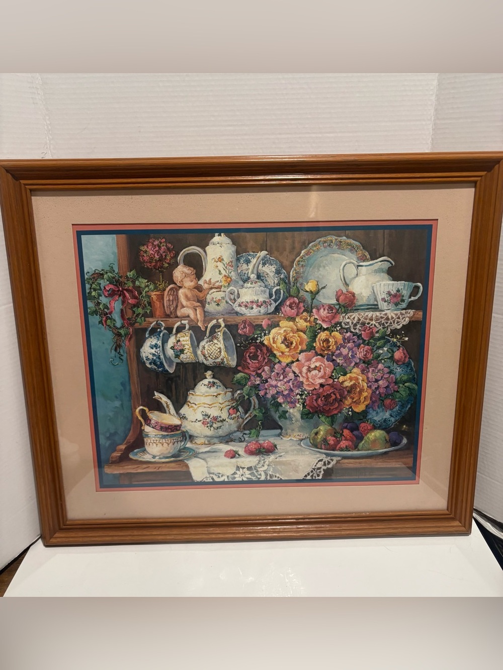 Framed Barbara Mock - Home Interior “A Touch of Romance”